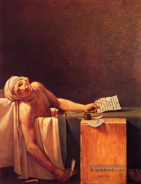  David Kunst - Der Tod von Marat Neoklassizismus Jacques Louis David
